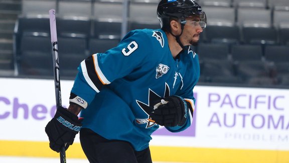 Evanders Keins, Evander Kane, Sharks, hokejs