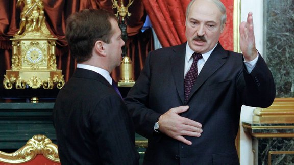 Medvedev & Lukashenko