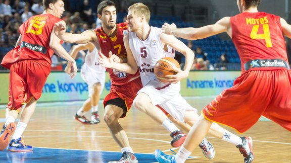 Eiropas U-20 basketbola čempionāts: Latvija - Spānija - 26