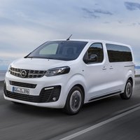 'Opel' jaunais pasažieru mikroautobuss 'Zafira Life'