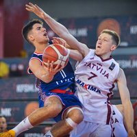 Latvijas U-16 basketbolisti Eiropas čempionāta apakšgrupu turnīru noslēdz bez uzvarām