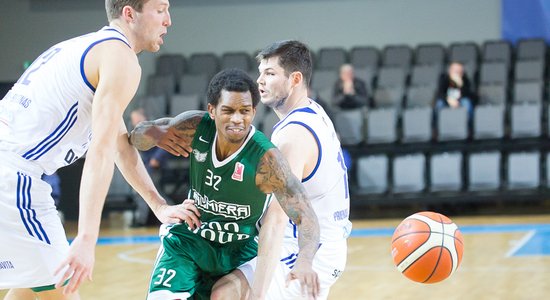 'Valmiera/ORDO' basketbolisti piedzīvo pārliecinošu zaudējumu pirmajā BBL ceturtdaļfināla spēlē