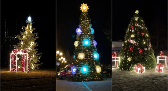 Kur meklēt skaistāko svētku eglīti Kurzemē un Zemgalē? Subjektīvais svētku eglīšu novērtējums  