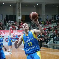 BK 'Ventspils' FIBA Eiropas kausa ceturdaļfināla pirmajā spēlē piedzīvo minimālu zaudējumu izbraukumā