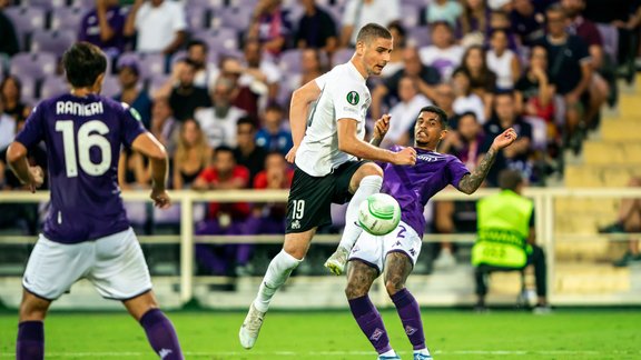 Futbols, UEFA Konferences līga: RFS - Fiorentina