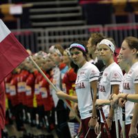 Флорболистки Латвии завоевали путевку на чемпионат мира
