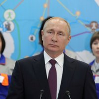 Putins okupētajā Krimā atzīmē aneksijas piecgadi