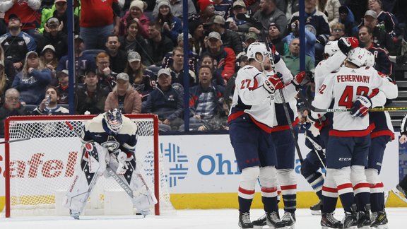 Elvis Merzļikins, hokejs, NHL, Blue Jackets, Capitals