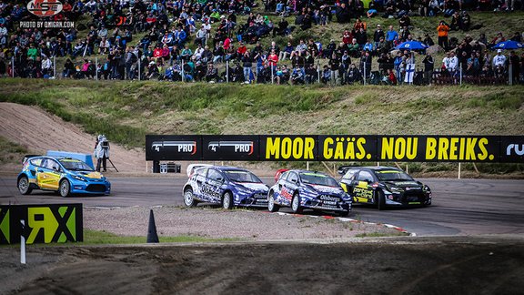 Reinis Nitišs pasaules rallijkrosa čempionāta Somijas posmā