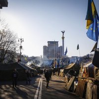 Kijevā pie Maidana sašauti trīs cilvēki