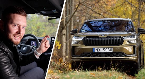 Video: Jaunais "Škoda Kodiaq" hibrīds ar elektrību nobrauc 100 km