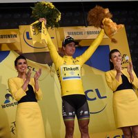 Pasaules čempions Sagans pēc uzvaras otrajā etapā kļūst par 'Tour de France' kopvērtējuma līderi