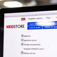 Apturēta interneta veikala 'Neostore' saimnieciskā darbība