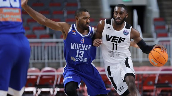 Basketbols, FIBA Čempionu līga: VEF Rīga - Mornar Bar - 22