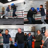 Čečenijas prezidents boksa ringā 'pārmāca' ministru
