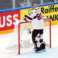 Video: Latvijas hokejisti pret ASV ātri nonāk zaudētājos ar 0:4