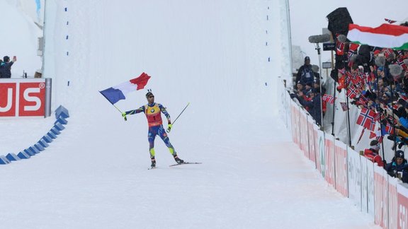 Martin Fourcade of France 