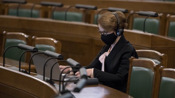 Marija Golubeva; Saeima