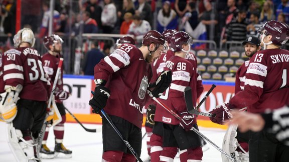 Hokejs, pasaules čempionāts: Latvija - ASV