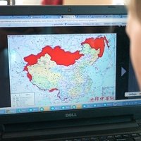 Merkele Ķīnas prezidentam uzdāvina vēsturisku karti ar Krievijas teritorijām