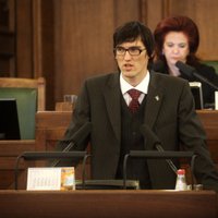 Депутат Вилюмс снова выступил в Сейме по-латгальски
