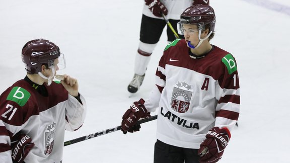 Hokejs, Latvijas U-20 hokeja izlase - Kazahstāna-