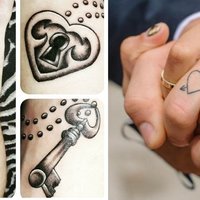 Pāru tetovējumi – alternatīva tradicionālajiem laulības riņķiem: 18 drosmīgas idejas