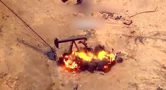 Video: ASV vadītie koalīcijas spēki aktīvi bombardē 'Daesh'