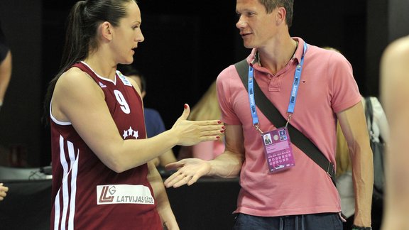 Sieviešu basketbols: Latvija - Lielbritānija - 32