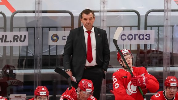 Hokejs, KHL spēle: Rīgas Dinamo - Maskavas Spartak - 16