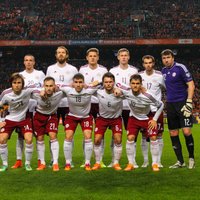 Latvijas futbola izlase aizvadīs pārbaudes spēli ar Ukrainas valstsvienību