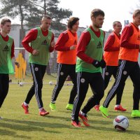 Latvijas futbola izlase aizvada EČ kvalifikācijas maču pret Čehiju