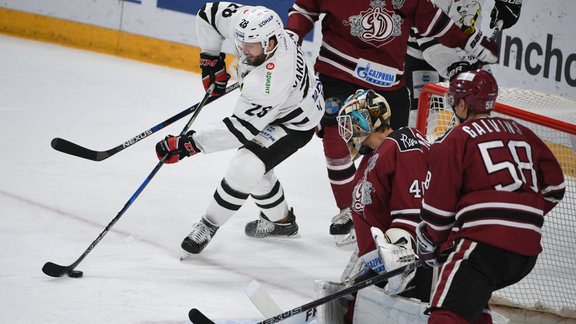 Hokejs, KHL spēle: Rīgas Dinamo - Čeļabinskas Traktor