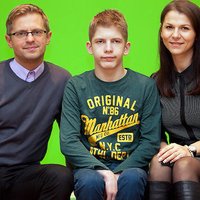14 gadus vecais Linards un viņa vecāki lūdz atbalstu kāju muskuļu pagarināšanas operācijai