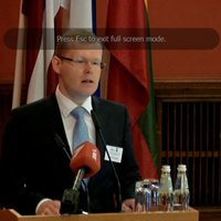 Foto: Konferencē spriež par Baltijas drošību