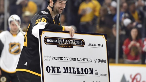 Pacific Division forward John Scott 