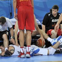 Fotoreportāža: Latvija ar sāpīgu zaudējumu pabeidz 'Eurobasket 2013'