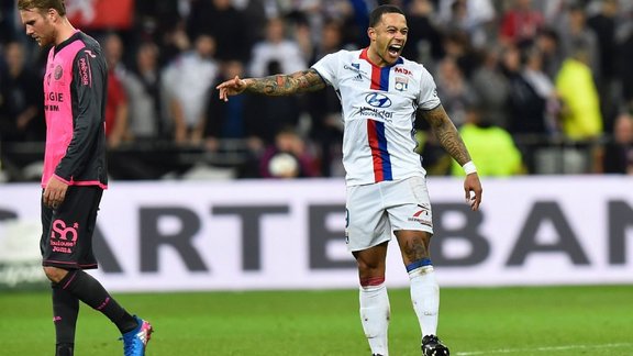 Lyon s Dutch forward Memphis Depay