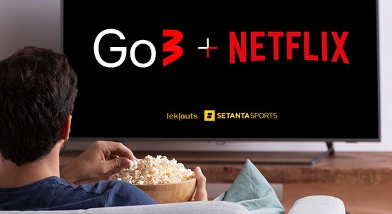 "Go3" Latvijā uzsāk sadarbību ar "Netflix"