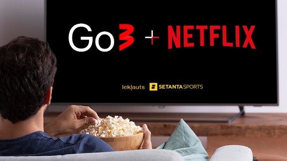 "Go3" Latvijā uzsāk sadarbību ar "Netflix"