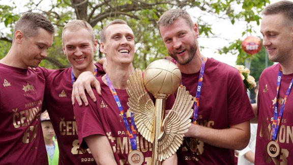 Latvijas 3x3 basketbola izlase Eiropas kausā startēs bez diviem pasaules čempioniem