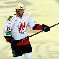 У новичка КХЛ "Адмирала" — первый латвийский хоккеист