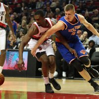 Porziņģis pirmoreiz NBA karjerā paliek bez punktiem; 'Knicks' pārtrauc četru zaudējumu sēriju