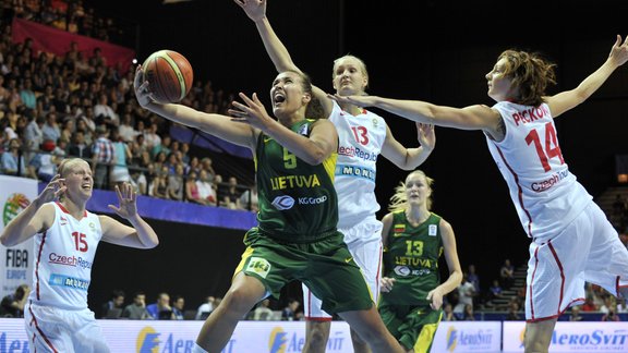 Sieviešu basketbols: Lietuva - Čehija - 4