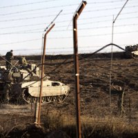 Израильский танк уничтожил несколько сирийских САУ