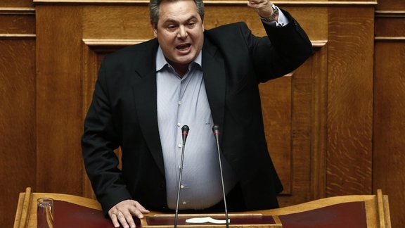 Greek Defence Minister Panos Kammenos