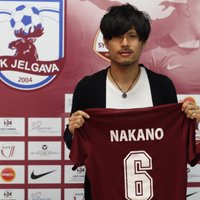 'Jelgavas' futbola komanda pagarinājusi līgumu ar japāni Nakano