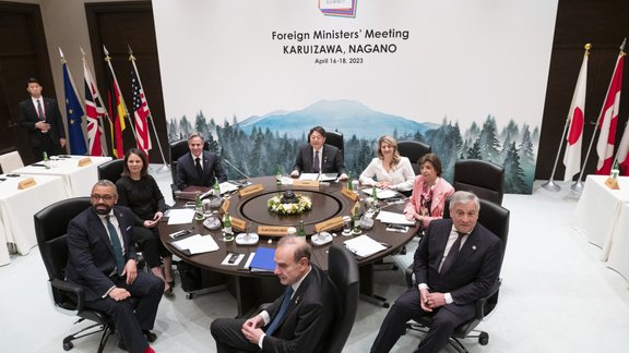 G7 tikšanās Japānā