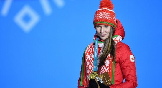 Baltkrievu biatlona zvaigzne Domračova paziņojusi par aiziešanu no sporta