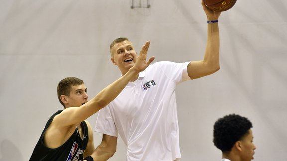 Kristaps Porziņģis nometnē "Basketball Without Borders" - 3